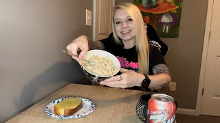 ✨ASMR FETTUCCINE ALFREDO✨