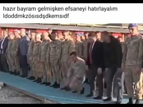 Her Bayram Geleneği Süleyman Soylunun Bayram Namazı 😂