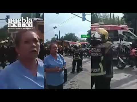 Tren impactó microbús ilegal de Ruta 50 en San Antonio Abad; hay 21 lesionados