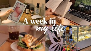 ✨A WEEK IN MY LIFE: Unboxing 128GB iPhone 15 PINK, Work from Home Diaries 🏡, Self-Healing Journey 🌿