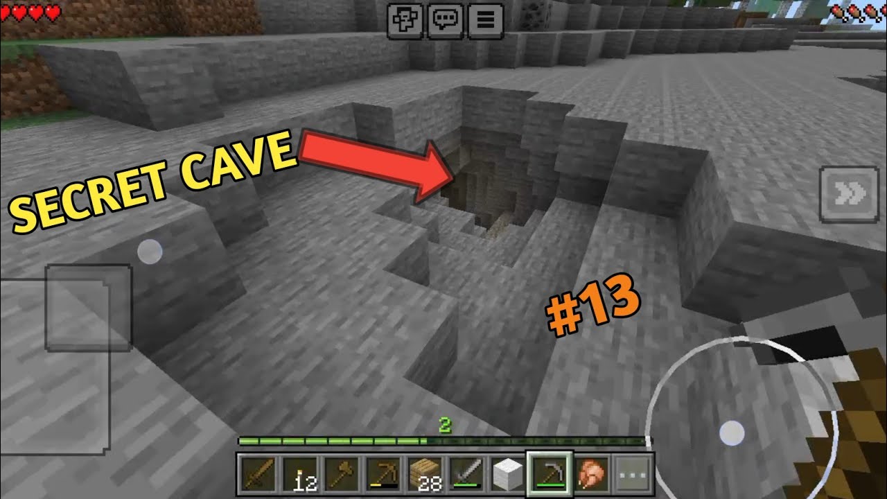 WE FOUND A SECRET CAVE IN MY SURVIVAL WORLD - YouTube