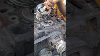 #video JCB 3DX ring piston new model mechanic video