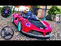 Police Ferrari Car Offroad 4х4 Coupe Drift - European Luxury Cars Simulator - Android GamePlay #8