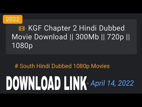 HD KGF chapter 2 full movie Download link#kgfchapter2 #kgffullmovieinhindi