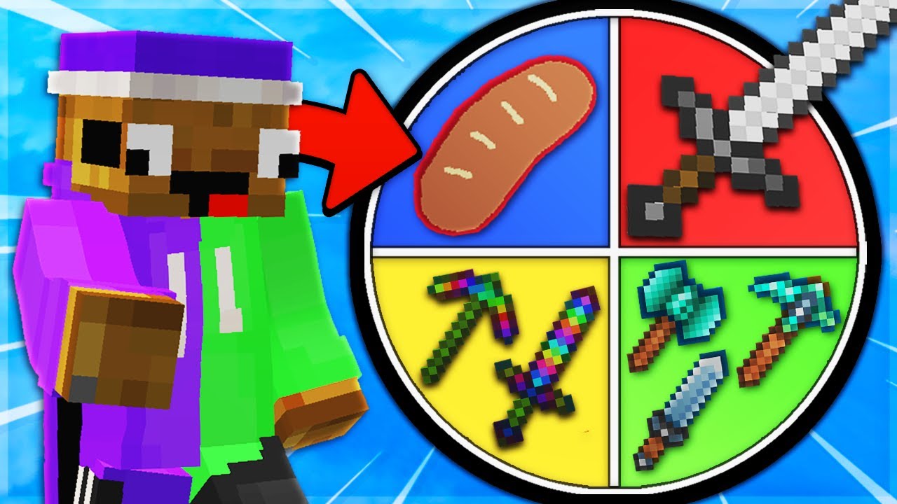 Bedwars But My Texture Pack is Random
