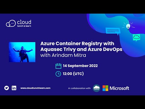 Azure Container Registry with Aquasec Trivy and Azure DevOps