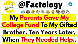 Full [FULL STORY] My Parents Gave My College Fund To My Gifted Brother. Ten Years Later, When They Needed News