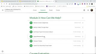 Module 3 Walkthrough Video