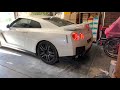 GTR R35 Tomei Exhaust Cold Start