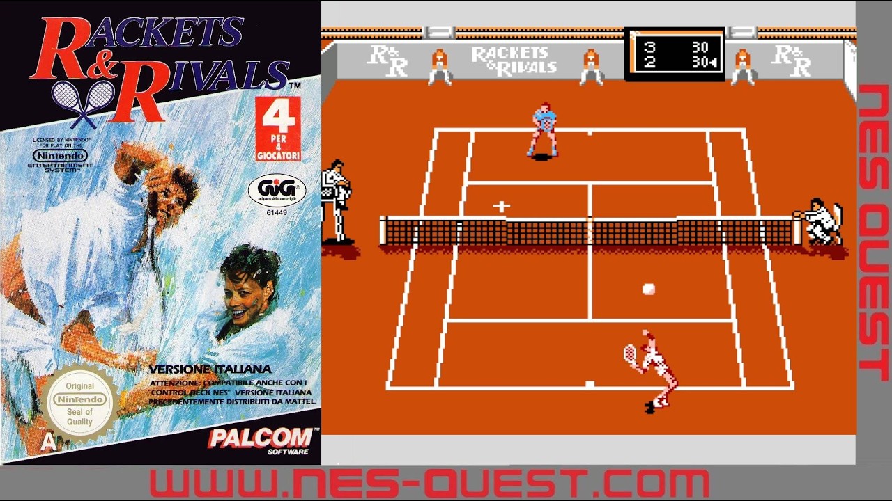 0975: Rackets & Rivals [2-PLAYER!!!] - NES Quest: Playing EVERY ...