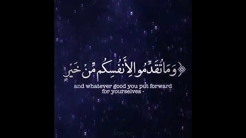 آيات عطرة من الذكر الحكيم مقطع قصير لاكنه ذو معنى عظيم