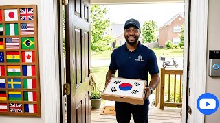 Which Country’s Food Would You Devour First ? 🌍 Doorstep Food Delivery Ai Amsr #ai #youtubeshorts  screenshot 3