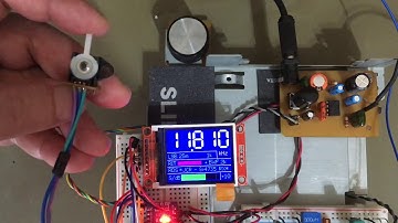 TFT ST7735 interface for the Si4735 radio
