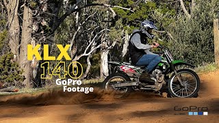 Kawasaki KLX 140L GoPro Footage