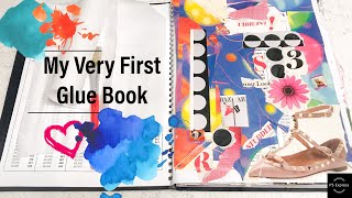 Glue Book Flip Through:  My Very First Glue Book