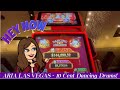 10 Cent Dancing Drums Live Slot Machine Play! Aria, Las Vegas!