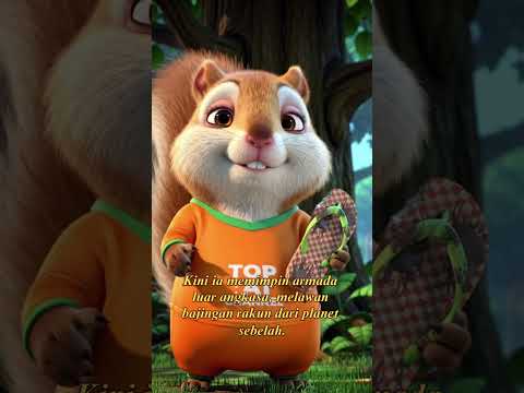 ABSURD STORY TUPAI DAN MESIN WAKTU DARI ROTI BAKAR #ai #squirrel #roti  #animation #watch #roti #jam