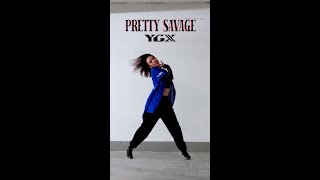 BLACKPINK - "Pretty Savage" | Studio Choom x YGX x SWF | Outfit Relay Dance Cover by Anne Vũ #shorts
