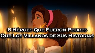 | 6 Héroes Peores Que Los Villanos de Sus Historias |