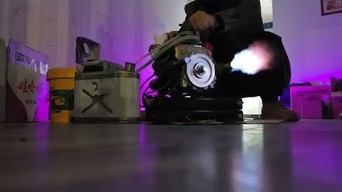 Chuanqi 277 CC V8 engine ignition 🔥