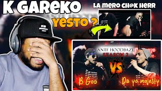 Audience Battle Herna Gako Ki Ch@k ?? 🤣😜 BGOD vs DB YO MAJESTY || ANTF RAP BATTLE REACTION