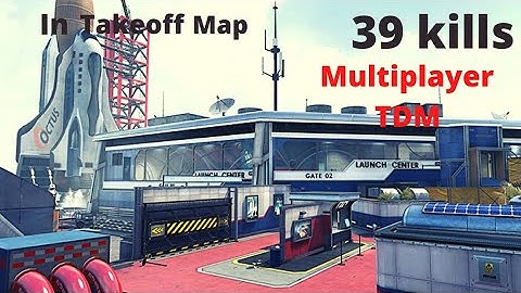 COD Mobile | 40 kills | Team death match in takeoff map @MrMonkey