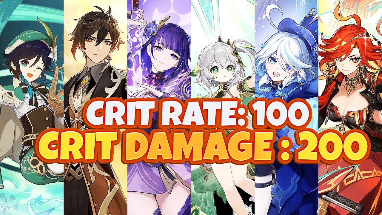 100% CRIT RATE 200% CRIT DAMAGE Archon Showcase