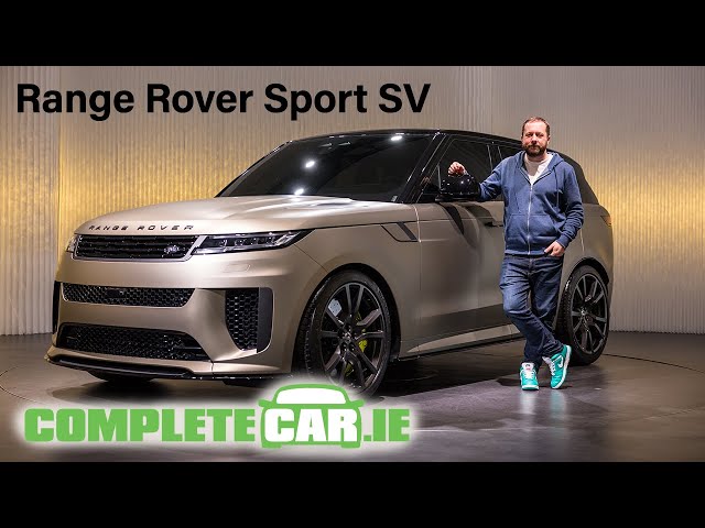 Performance Halo': Range Rover Sport SV Track Tested