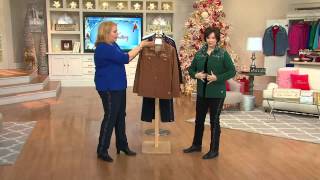 Quacker Factory DreamJeannes Denim and Diamonds Jacket with Rachel Boesing