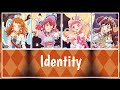 Identity~ Akari, Mirai, Aine and Wakaba Mix Ver (Full Romaji Lyrics)