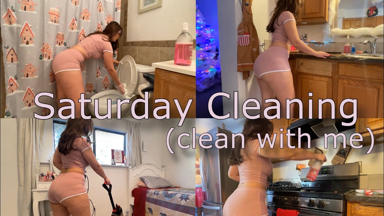 Saturday Cleaning ( clean with me )