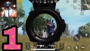 PUBG Mobile Gameplay Walkthrough (iOS & Android) PART 1 | 1st Place