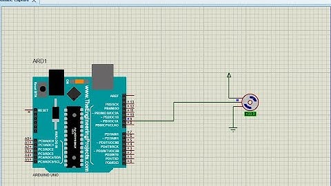 arduino servo motor in proteus simulation