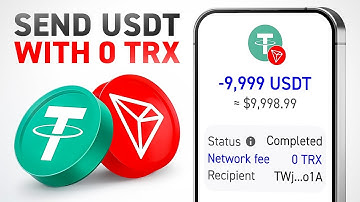 SEND USDT on TRON with 0 TRX (NEW Method)