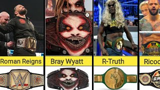 WWE Wrestlers and Their Custom Title Belts