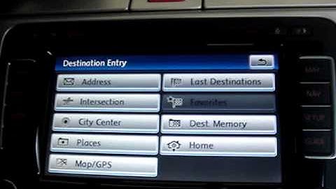 RNS-510 Navigation System Overview
