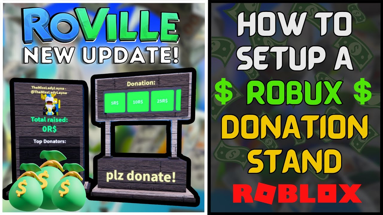 Robux donation - Roblox