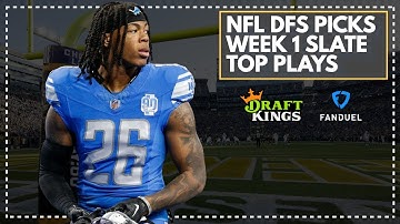 NFL DFS Picks: Week 1 2025 Main Slate - Top Picks for DraftKings & FanDuel