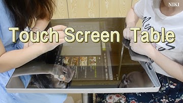 Capacitive Digital Touch Screen Game Table