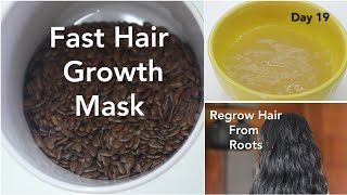 Flax Seed Gel For Fast Hair Growth - Get Long Hair in 30 days| Control Hair Fall|Split Ends|Danduff