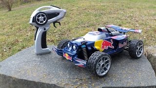 Carrera Profi RC RED BULL NX2 1/18 High Speed RC Car // Testbericht & Testfahrt - YouTube