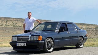 Mercedes 190E - როგორ გვაჩუქა ამ მანქანამ აირტონ სენა და BMW E30 #mercedes #bmw #nika