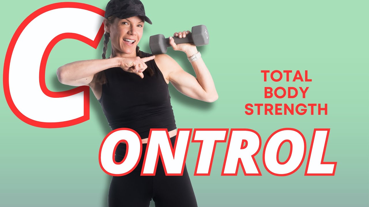 CONTROL 45Minute Total Body Strength Workout - YouTube