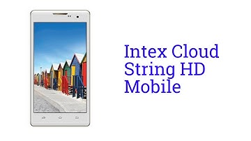 Intex Cloud String HD Mobile [Release May 2016]