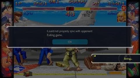 CAPCOM FIGHTING COLLECTION Online Ranked match Rage Quit: fatmanjoshy #3