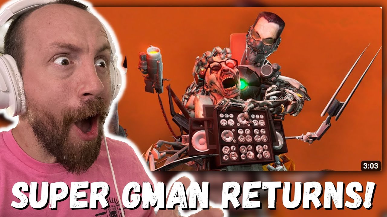 SUPER GMAN RETURNS!!! skibidi toilet zombie universe 21 ( New