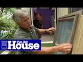 How to Replace a Door With a Window | This Old House