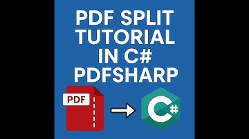 How to Split PDF Files in C# Using PDFsharp | Step-by-Step Tutorial 3