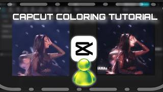 Coloring tutorial on capcut// capcut tutorial