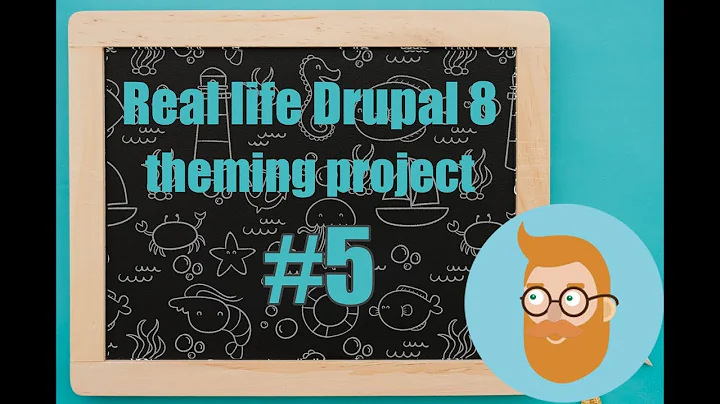 Declaring our library, adding CSS and JS files to our theme 🥪Real life Drupal 8 theming project 5#